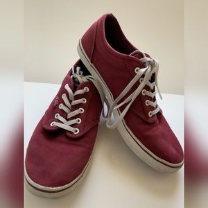 Burgundy VANS - Good Condition